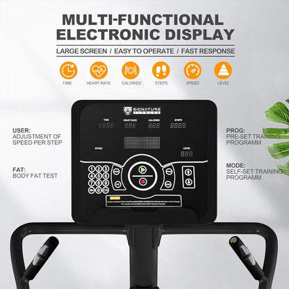 Continuous Climber Commercial Grade Stair Stepping Machine for Cardio and Lower Body Workouts