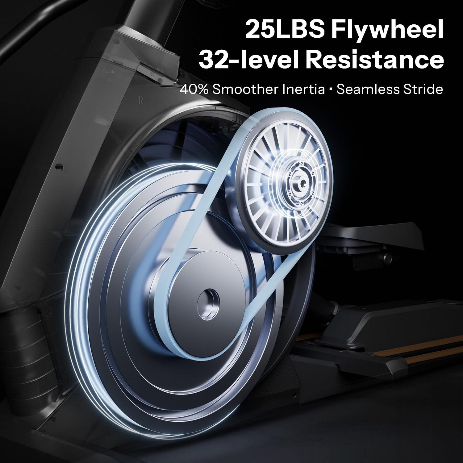 Commercial Elliptical Exercise Machines with 20IN Stride