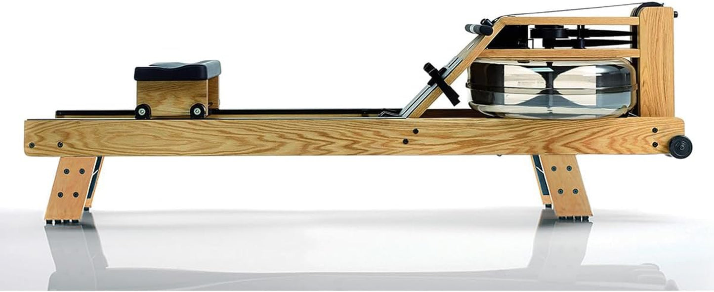 Rowing Machine with S4 BLE Monitor | USA Made Water Rower | Original Handcrafted Erg Row Machine for Home Use & Gym