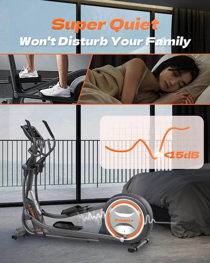 Elliptical Exercise Machine for Home with 32 Resistance Levels