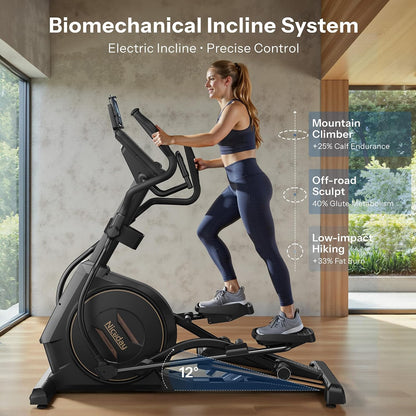 Commercial Elliptical Exercise Machines with 20IN Stride