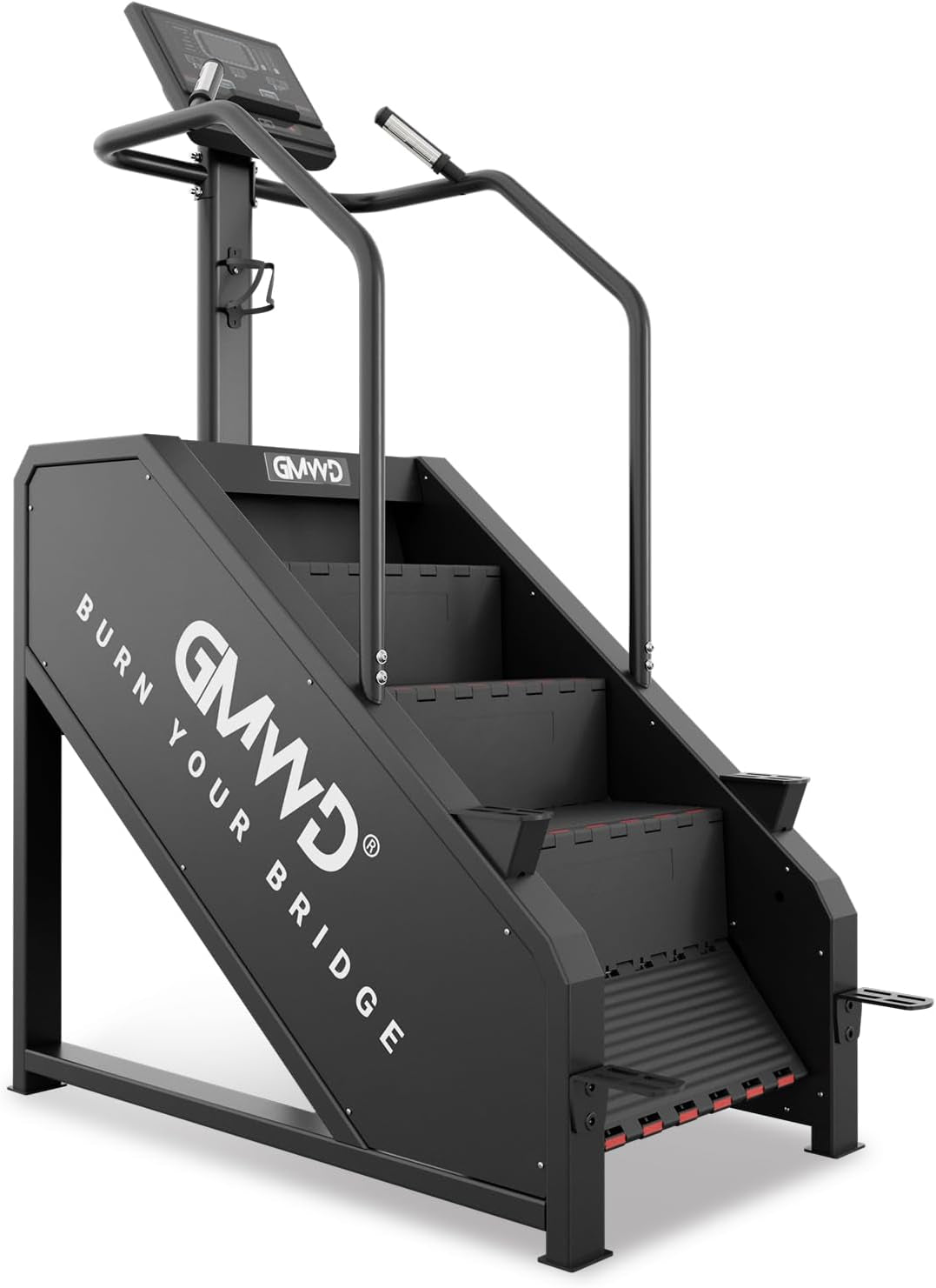 Stair Stepper Machine, Commercial Grade Stair Climber with Bluetooth, Stair Machine for Cardio, 15 Resistance Levels, 24-164 Steps/Min, Exercise Machine with LED Display for Home
