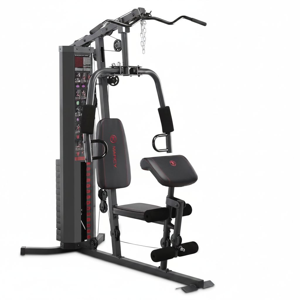 Multifunction Steel Home Gym 150Lb Weight Stack Machine