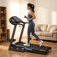 Treadmill 2.5HP Electric with 12Level Auto Incline Foldable Treadmill with LCD Monitor 220Lbs 8.5 Mph Speed Range for Home Gym Eercise Fitness — Lifestyle