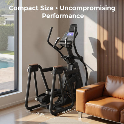 Commercial Elliptical Exercise Machines with 21IN Stride
