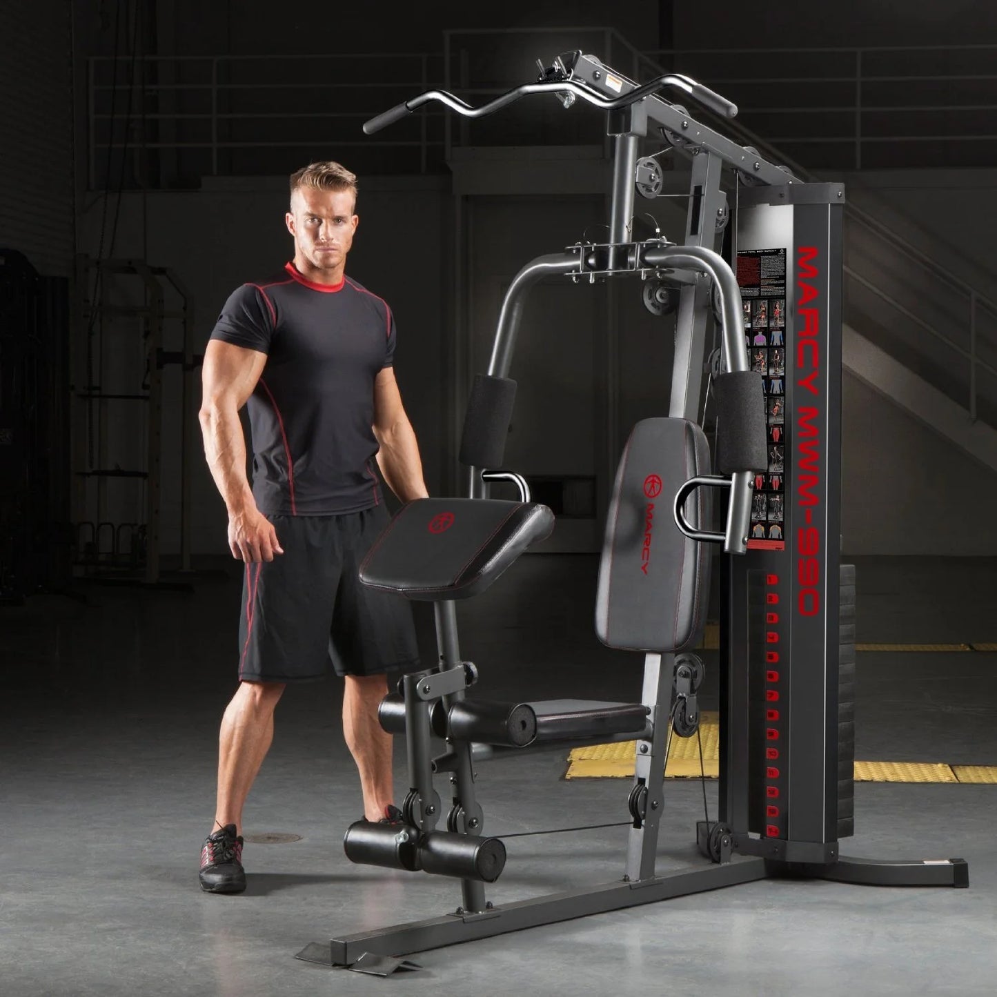 150Lb Stack Home Gym Station MWM-990