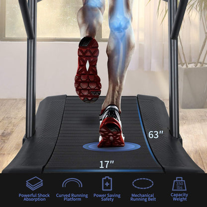 Curved Treadmill for Home and Commercial Running Treadmill