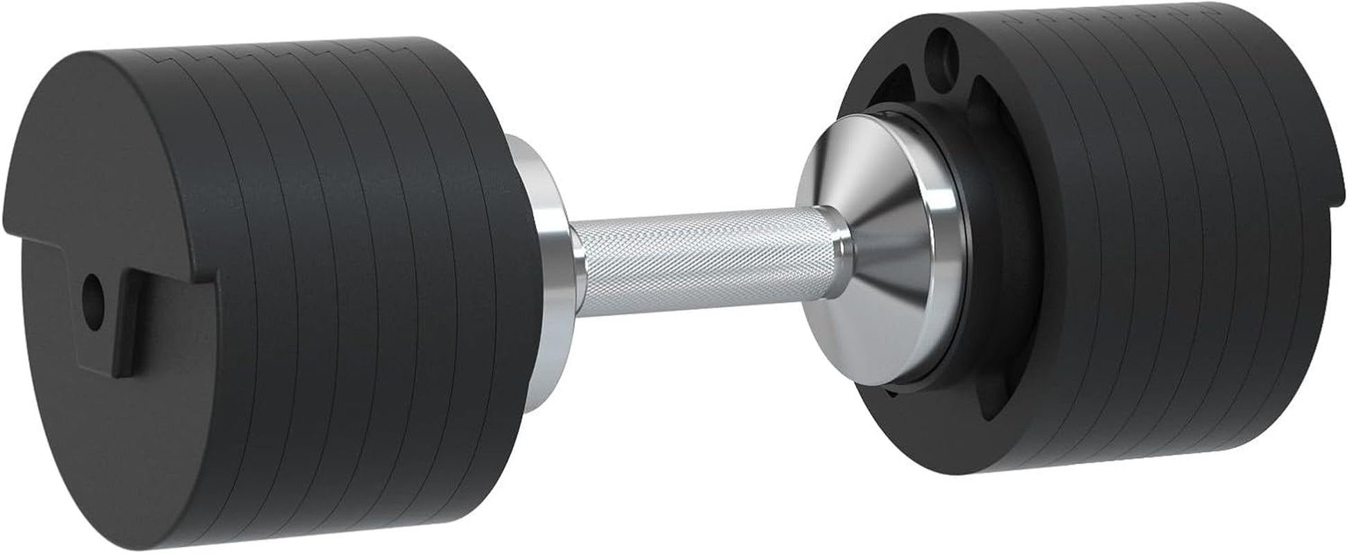 AD80 Drop Proof 80 Lbs Adjustable Dumbbell Set -Exhaustion Training Weights Adjustable Dumbbells with Cast Iron Plates and Cradle, Knurled Handle, Fast Adjust, Compact Home Gym Equipment for Bench & Press