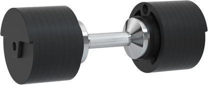 AD80 Drop Proof 80 Lbs Adjustable Dumbbell Set -Exhaustion Training Weights Adjustable Dumbbells with Cast Iron Plates and Cradle, Knurled Handle, Fast Adjust, Compact Home Gym Equipment for Bench & Press