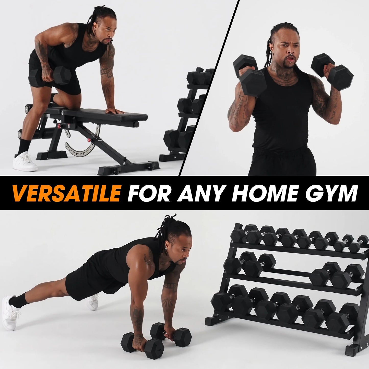 Smith Machine Power Cage, Multi-Function Home Gym System with Cable Crossover, 121LB Weight Stack
