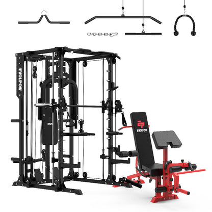 M2A Brute All-In-One Smith Machine Home Gym
