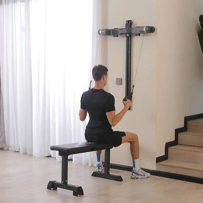 Smart Fitness Cable Machine – Adjustable Resistance for Home & Office Workouts
